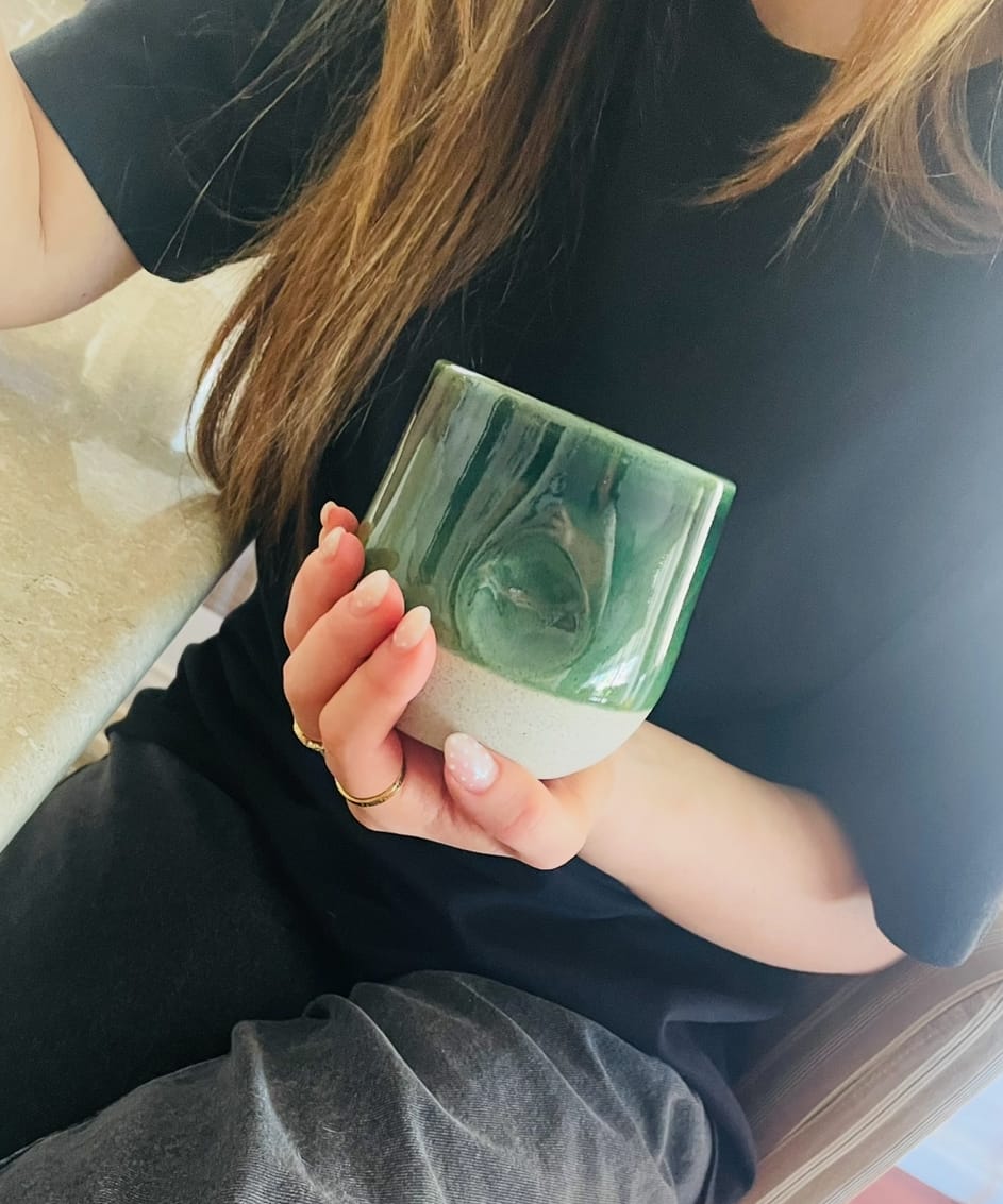 Customer photo review of Abbots Jade Midfire Glaze