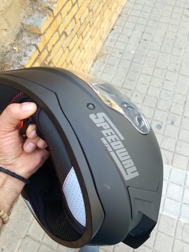 Customer photo review of Casco de Moto Integral Modelo Grit SW1970