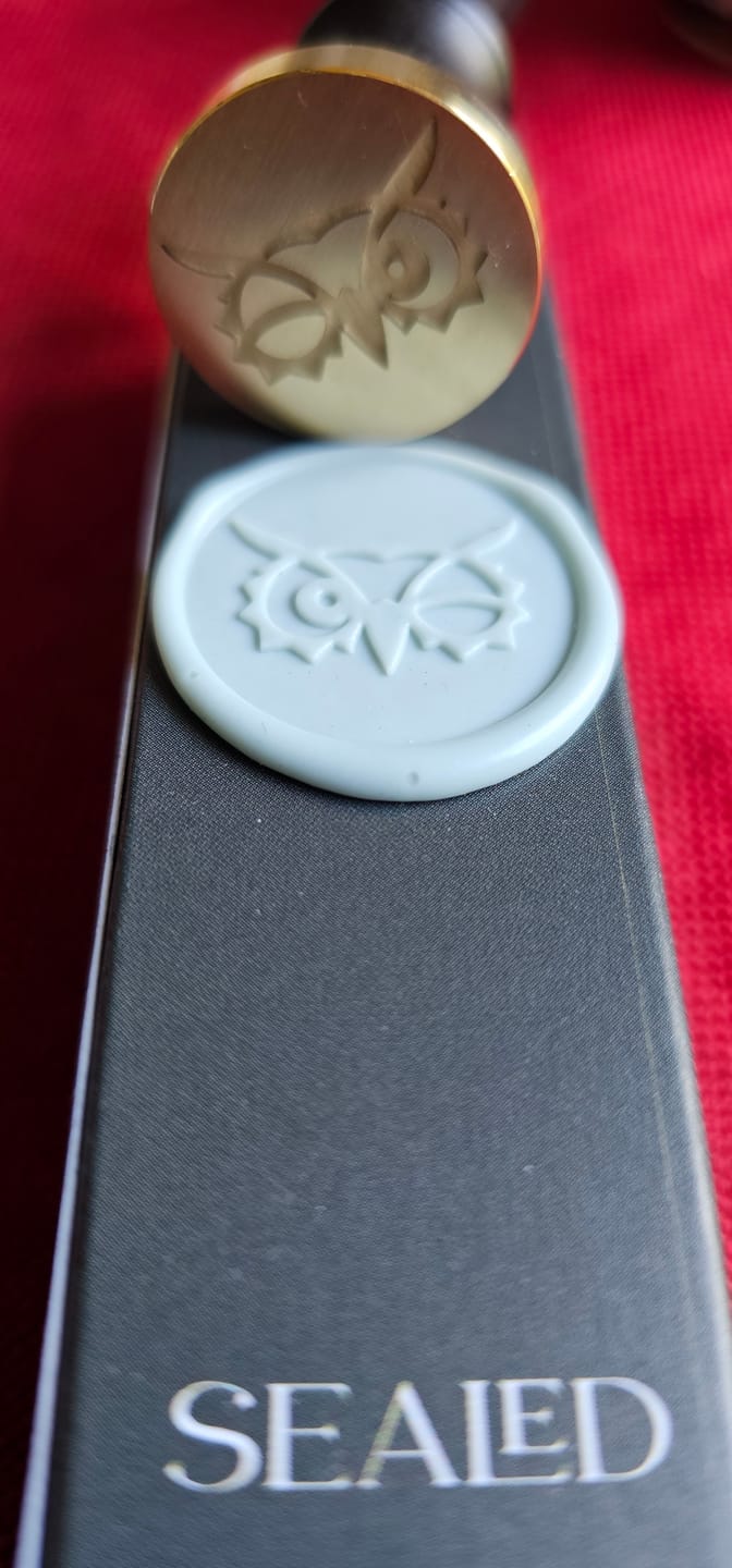 Customer photo review of Siegelstempel mit eigenem Logo