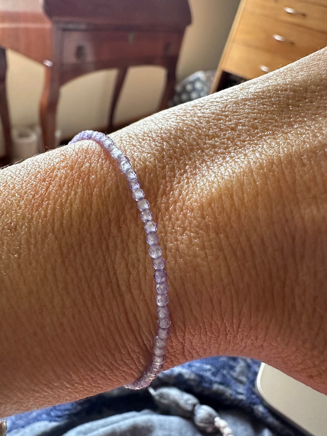 Customer photo review of Pulsera violeta