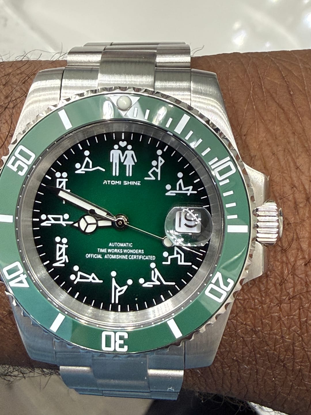 Customer photo review of HYDROCORE CLASSIC WATCH
