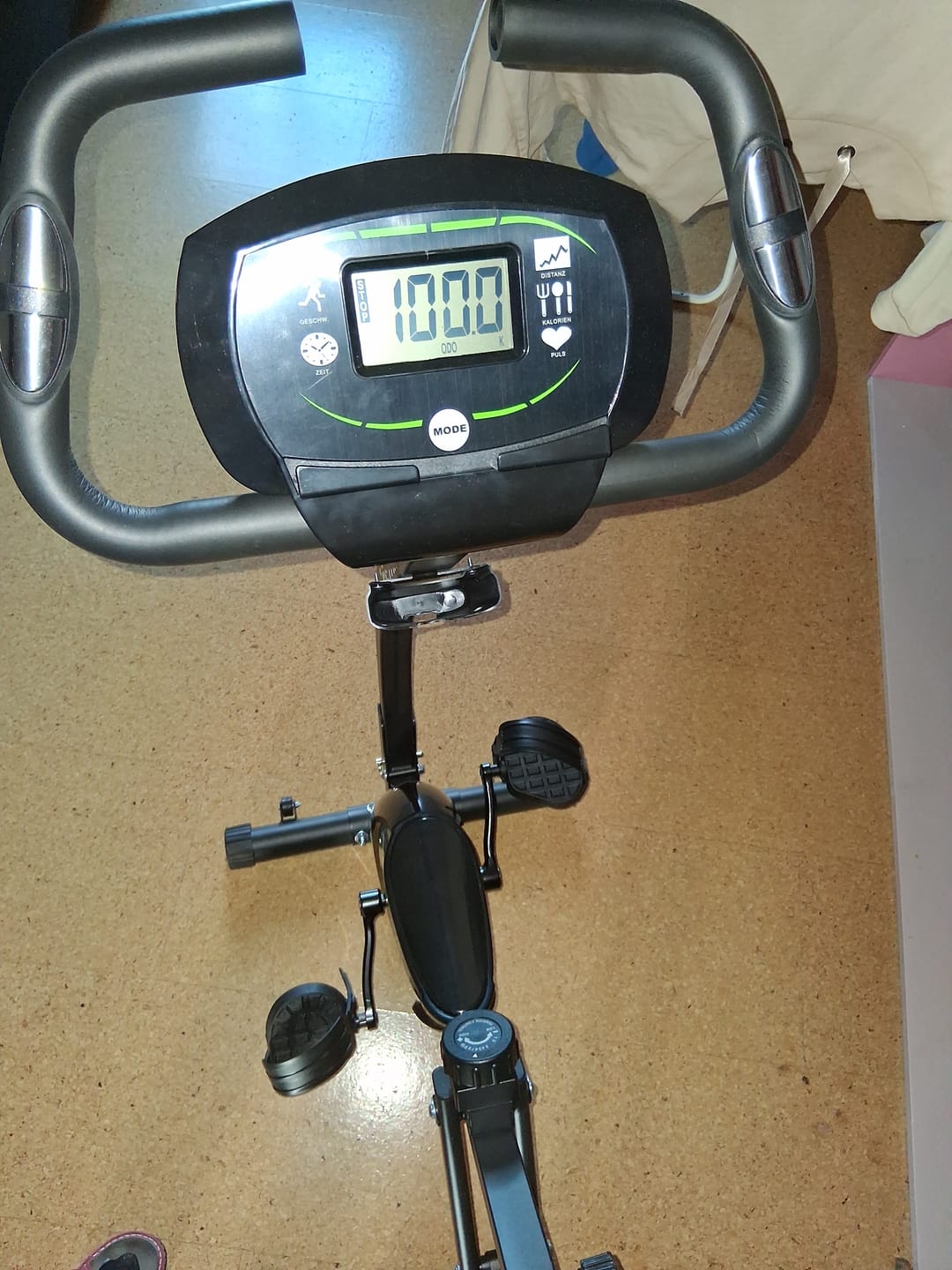 Customer photo review of Tretmann RIDE- Heimtrainer mit tiefem Einstieg