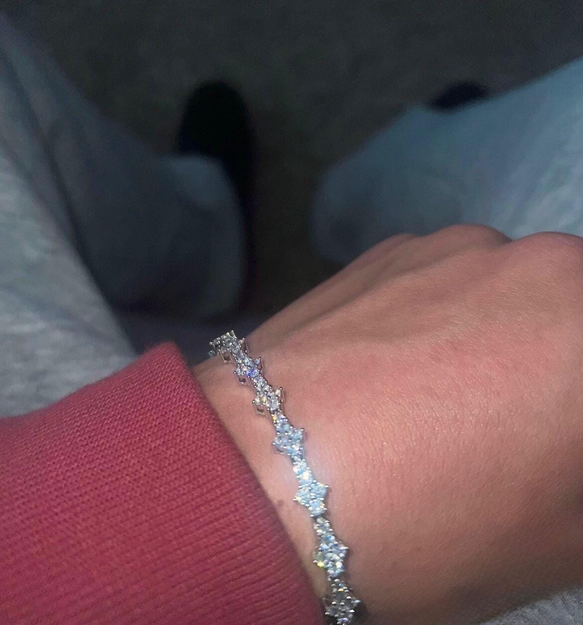 Customer photo review of Honeycomb Bracelets
