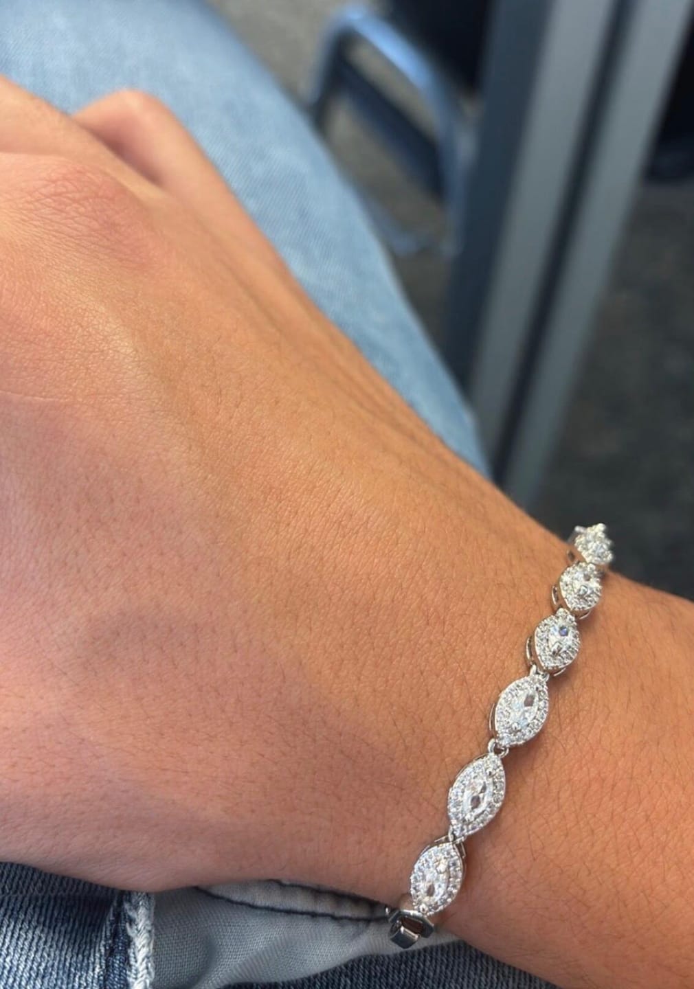 Customer photo review of Angel Eyes Bracelets