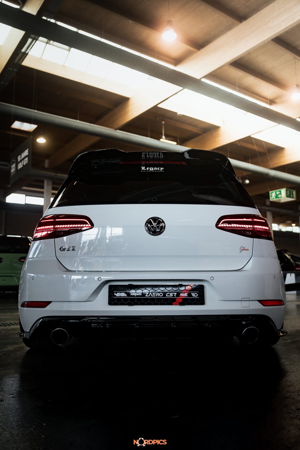 Customer photo review of Heckwischer Echtglas Stopfen | VW Volkswagen