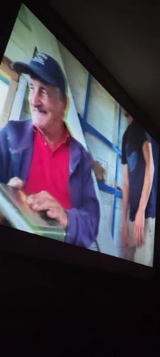 Customer photo review of MovieHub™ Wireless Projector 2026 Edition