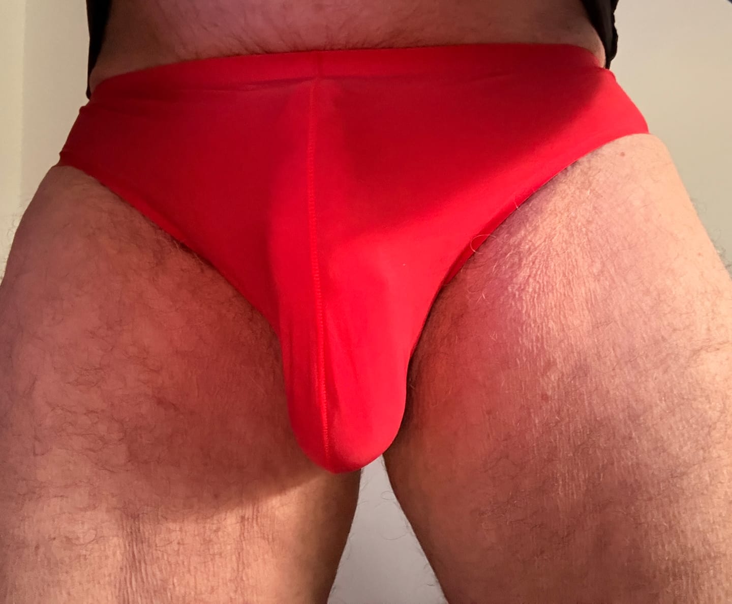 Customer photo review of Men's Breathable Seamless Thin Briefs