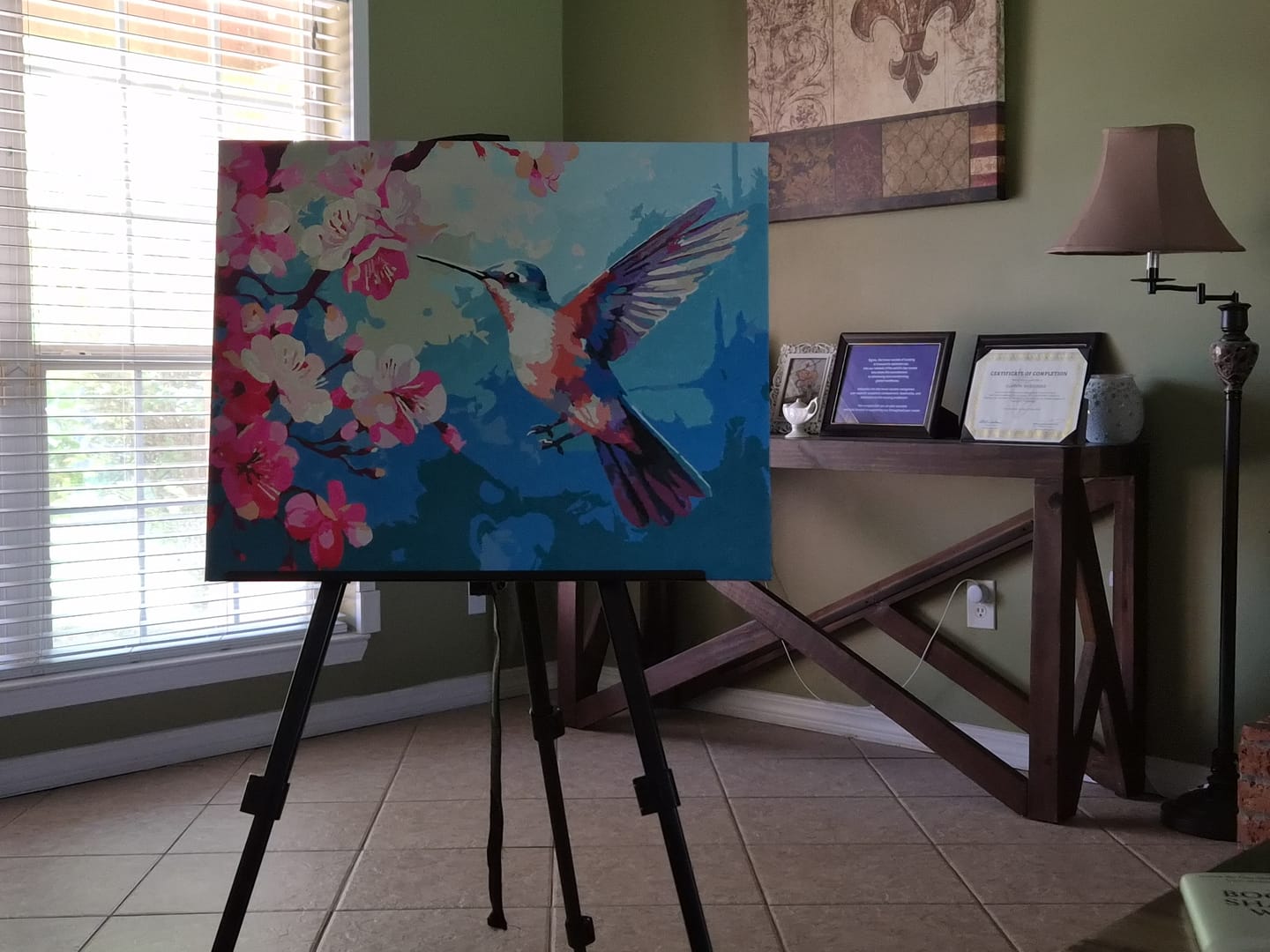 Customer photo review of Feeding Hummingbird