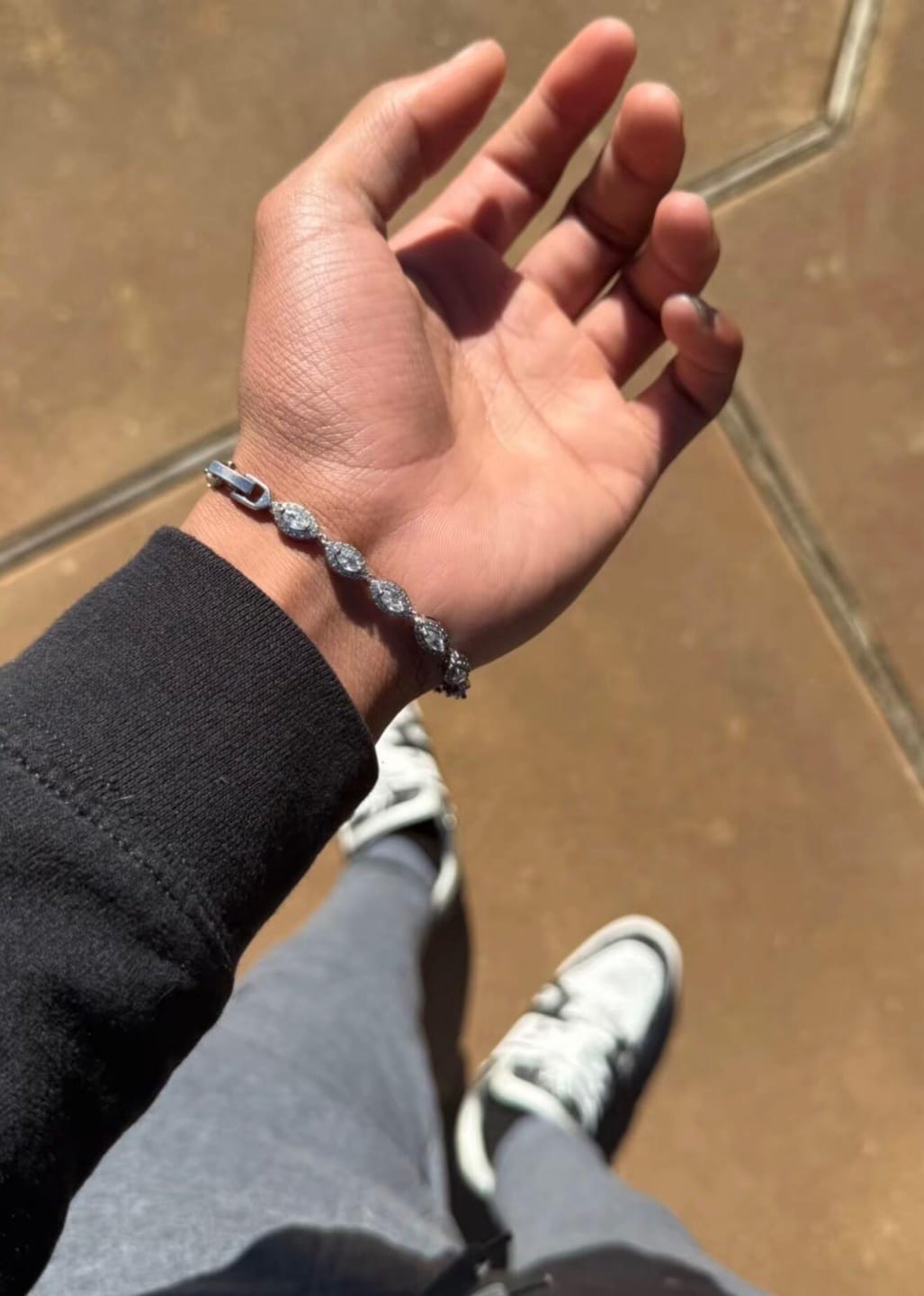 Customer photo review of Angel Eyes Bracelets