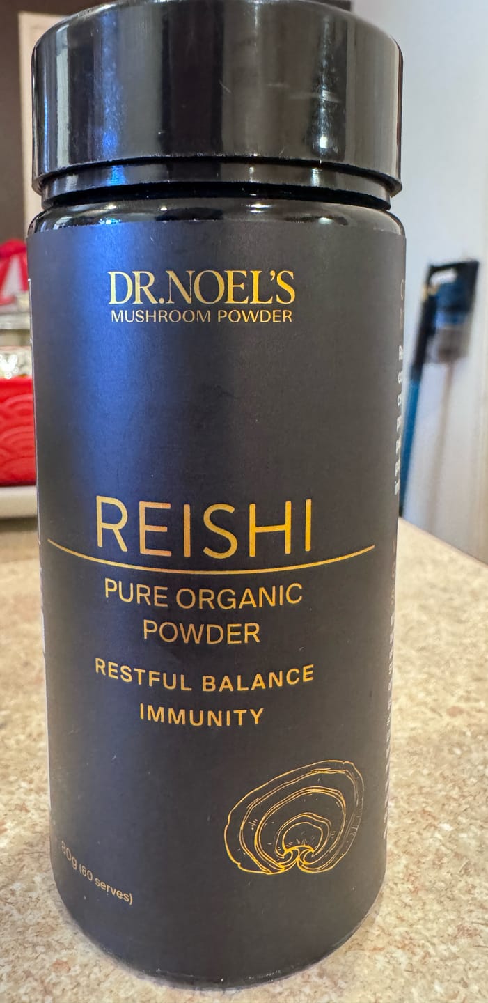 Customer photo review of Organic Reishi Mushroom Extract Powder