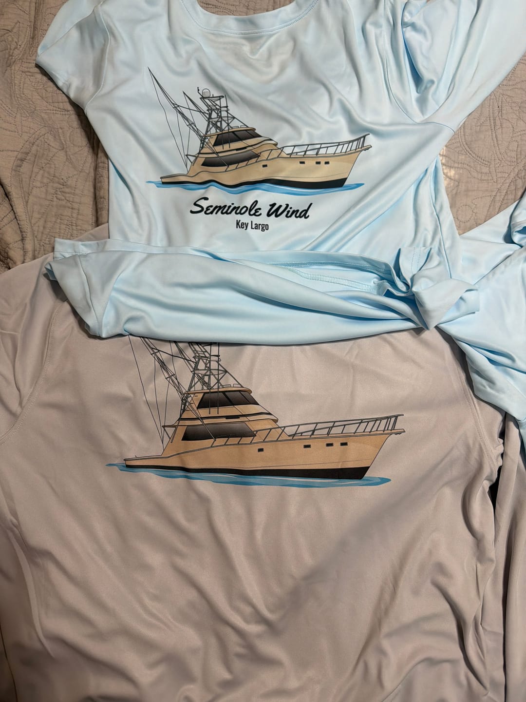 Customer photo review of Custom Digital Boat Artwork
