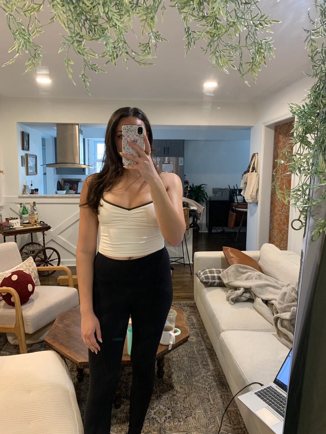 Customer photo review of The Ballet Tank / Cream-Teddy