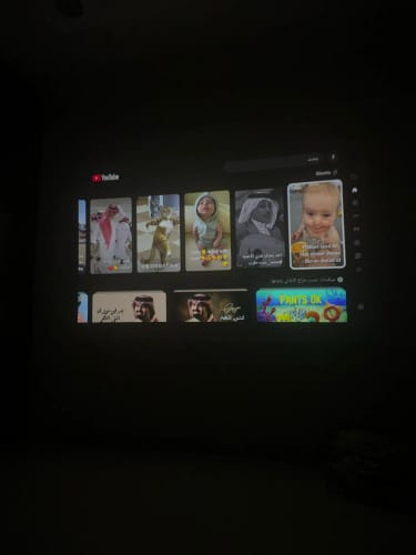 Customer photo review of MovieHub™ Wireless Projector 2026 Edition