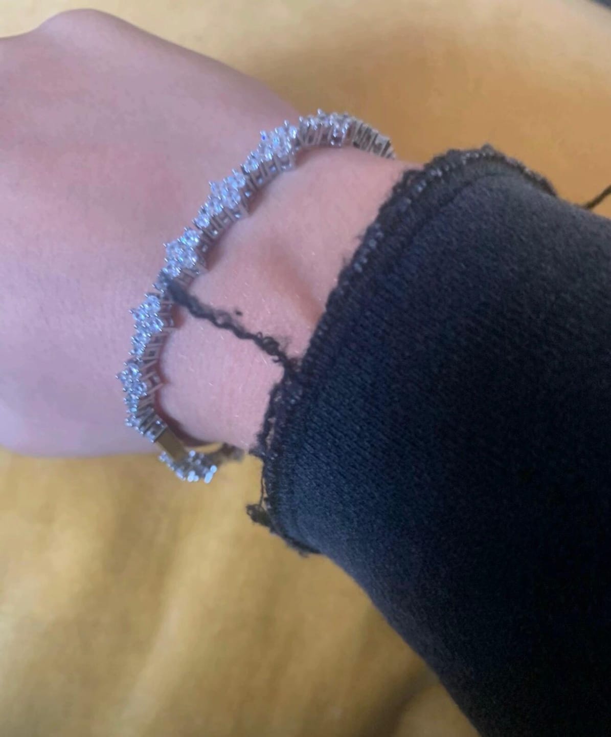 Customer photo review of Honeycomb Bracelets