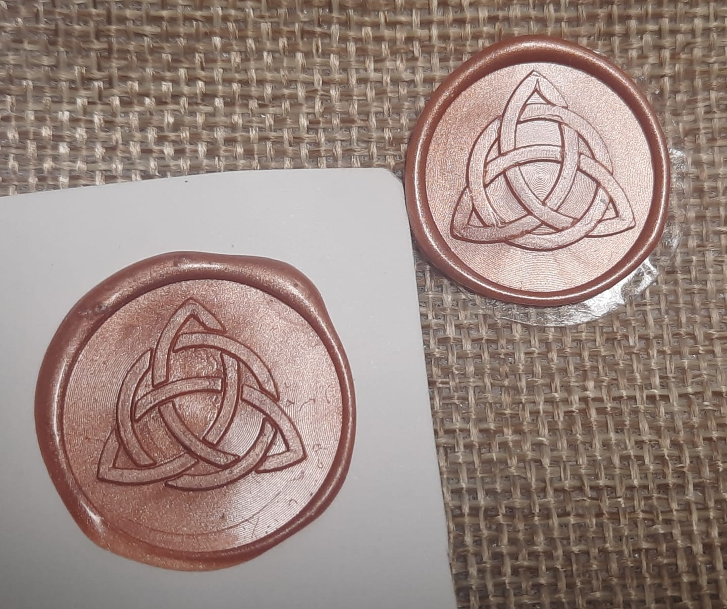 Customer photo review of Siegelstempel mit eigenem Logo