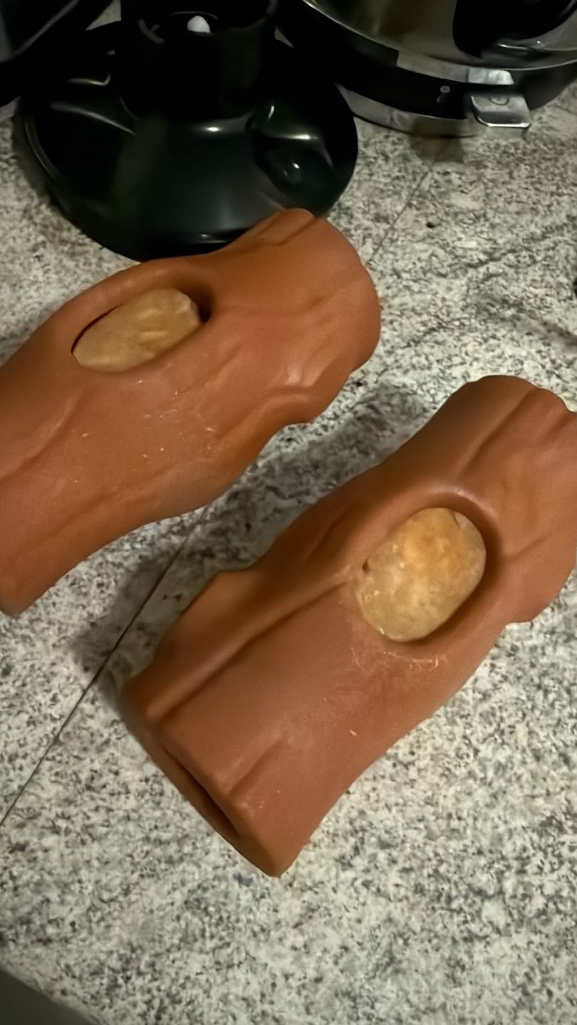 Customer photo review of Tronco Mágico — Calma congelable para perros que no paran