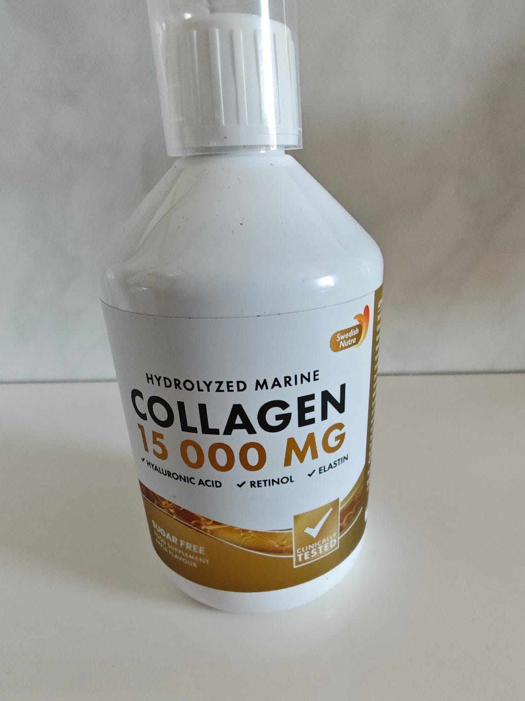 Customer photo review of Swedish Nutra - didelės koncentracijos skystas magnio bisglicinatas, 500 ml