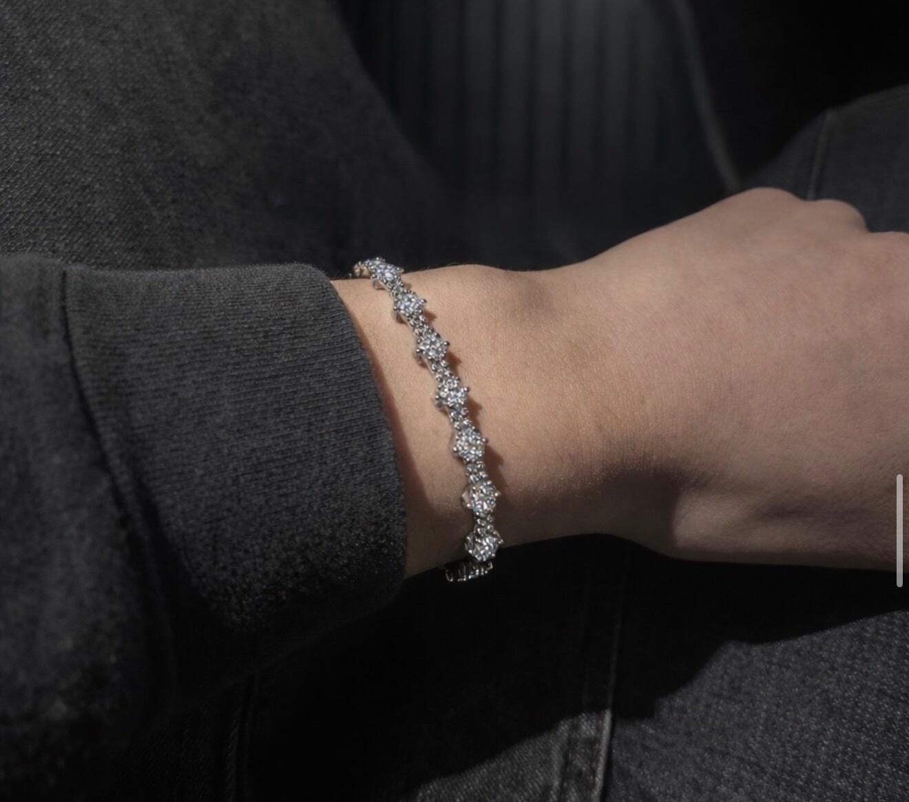 Customer photo review of Honeycomb Bracelets