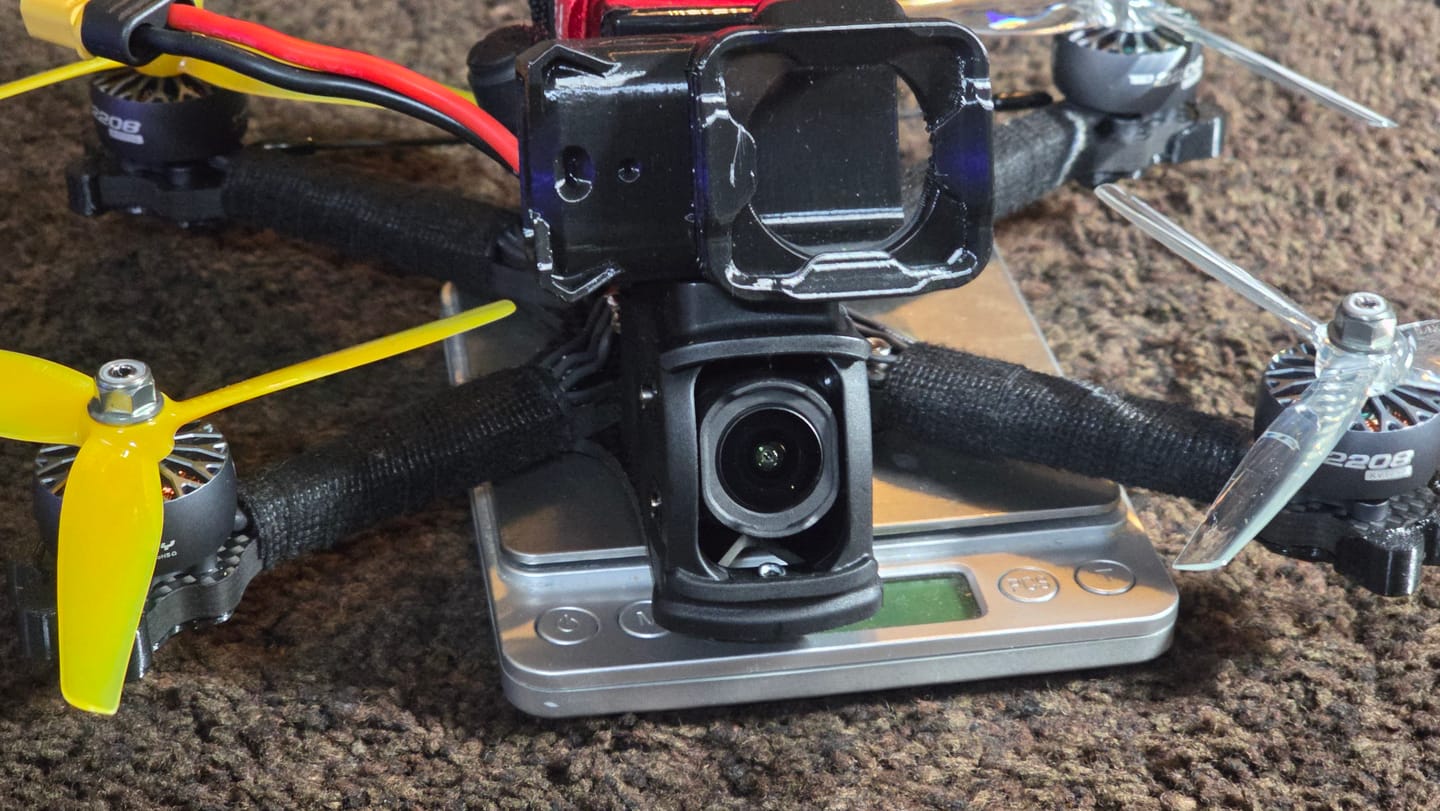 Customer photo review of DJI Osmo Nano Mount – Freestyle Cage