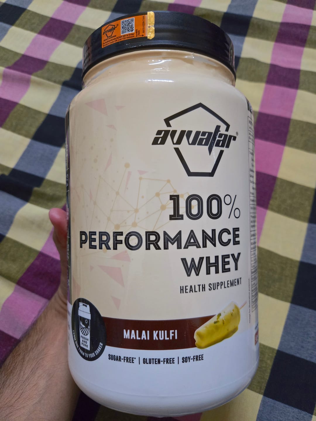 Customer photo review of Wellcore - Pure Micronised Creatine Monohydrate | Lemon Lime (374g, 83 servings)