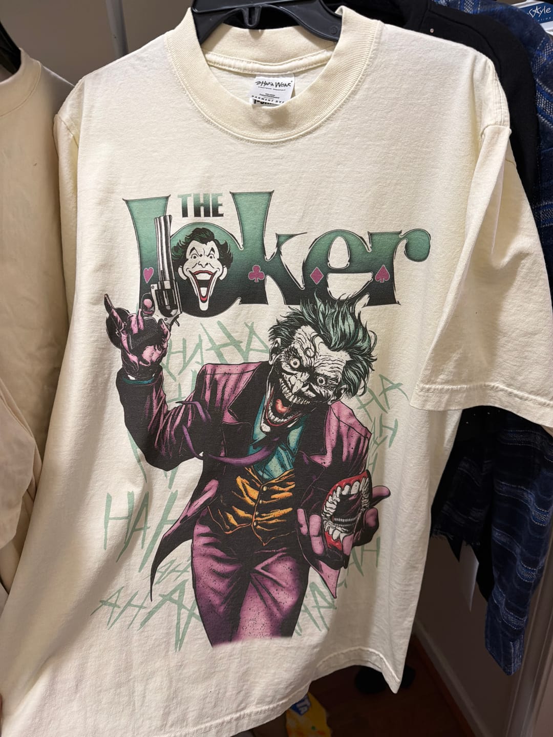 Customer photo review of Joker Tee