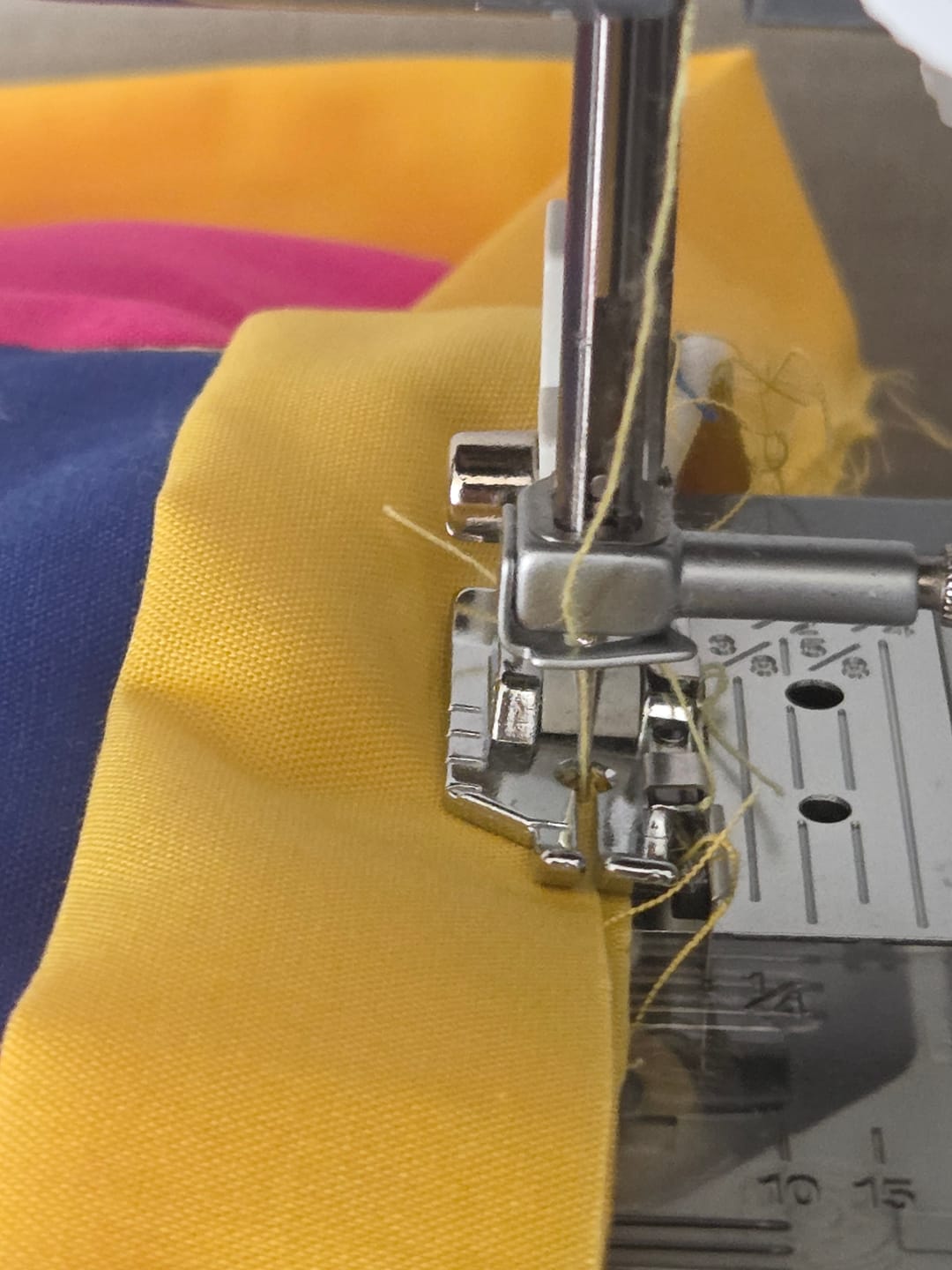 Customer photo review of 1/4" Foot w/ Guide, Snap On