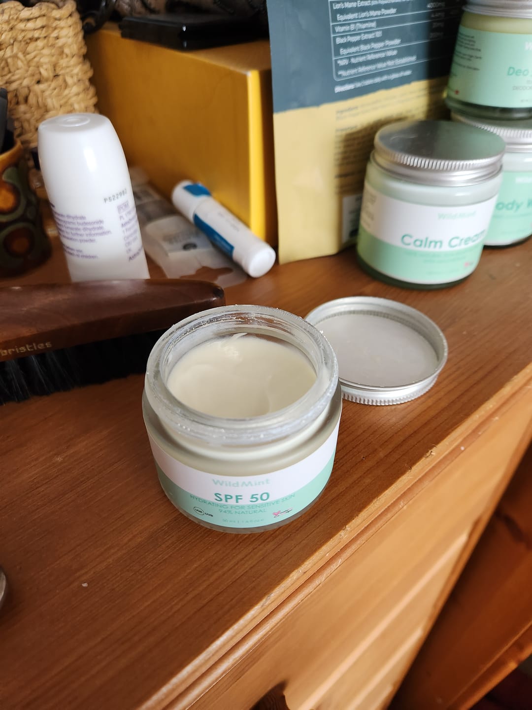 Customer photo review of SPF 50