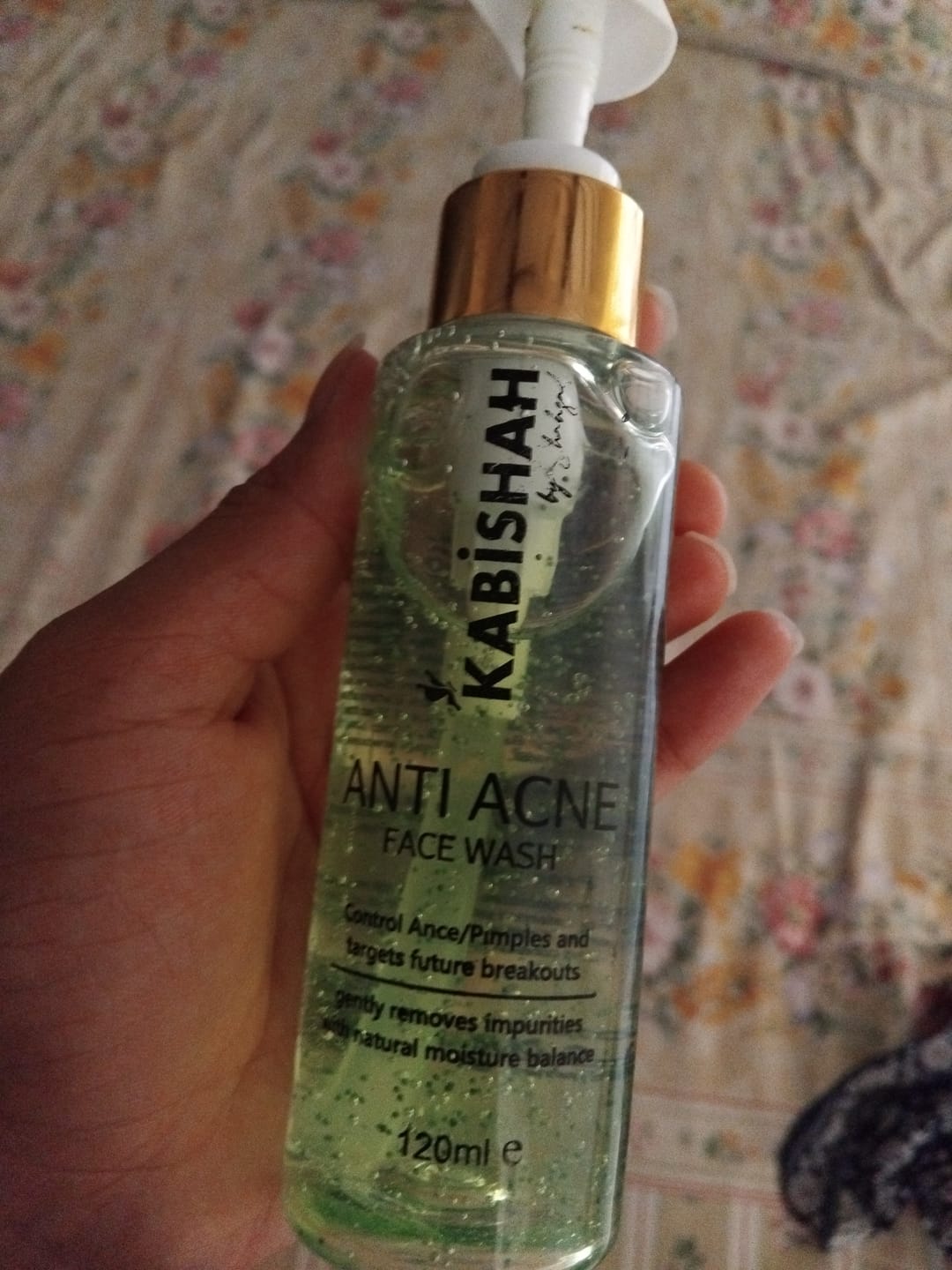 Customer photo review of Anti Acne Bundle