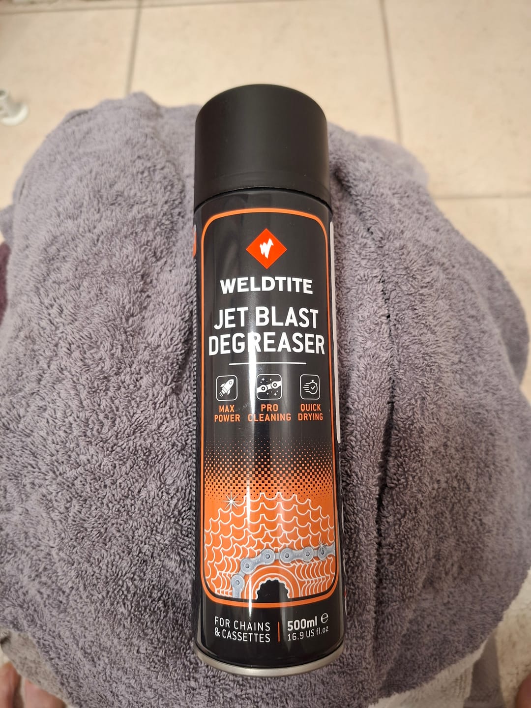 Customer photo review of דגריזר וולדטייט 500 מ"ל ספריי ג'ט בלאסט WELDTITE Jet Blast