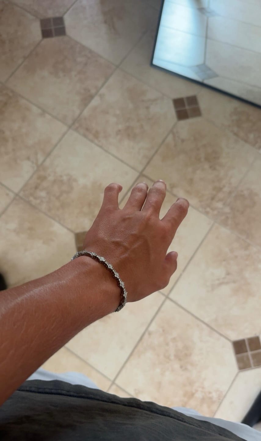 Customer photo review of Honeycomb Bracelets