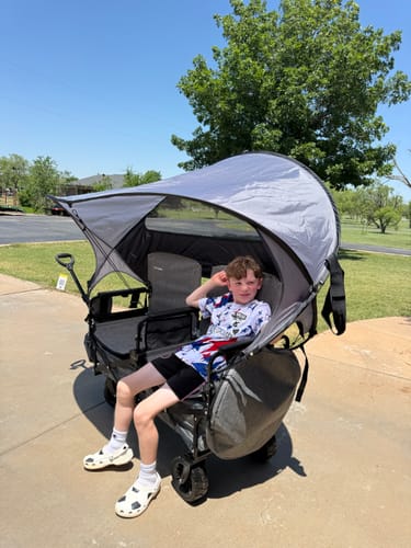 Customer photo review of Lawn Chariot