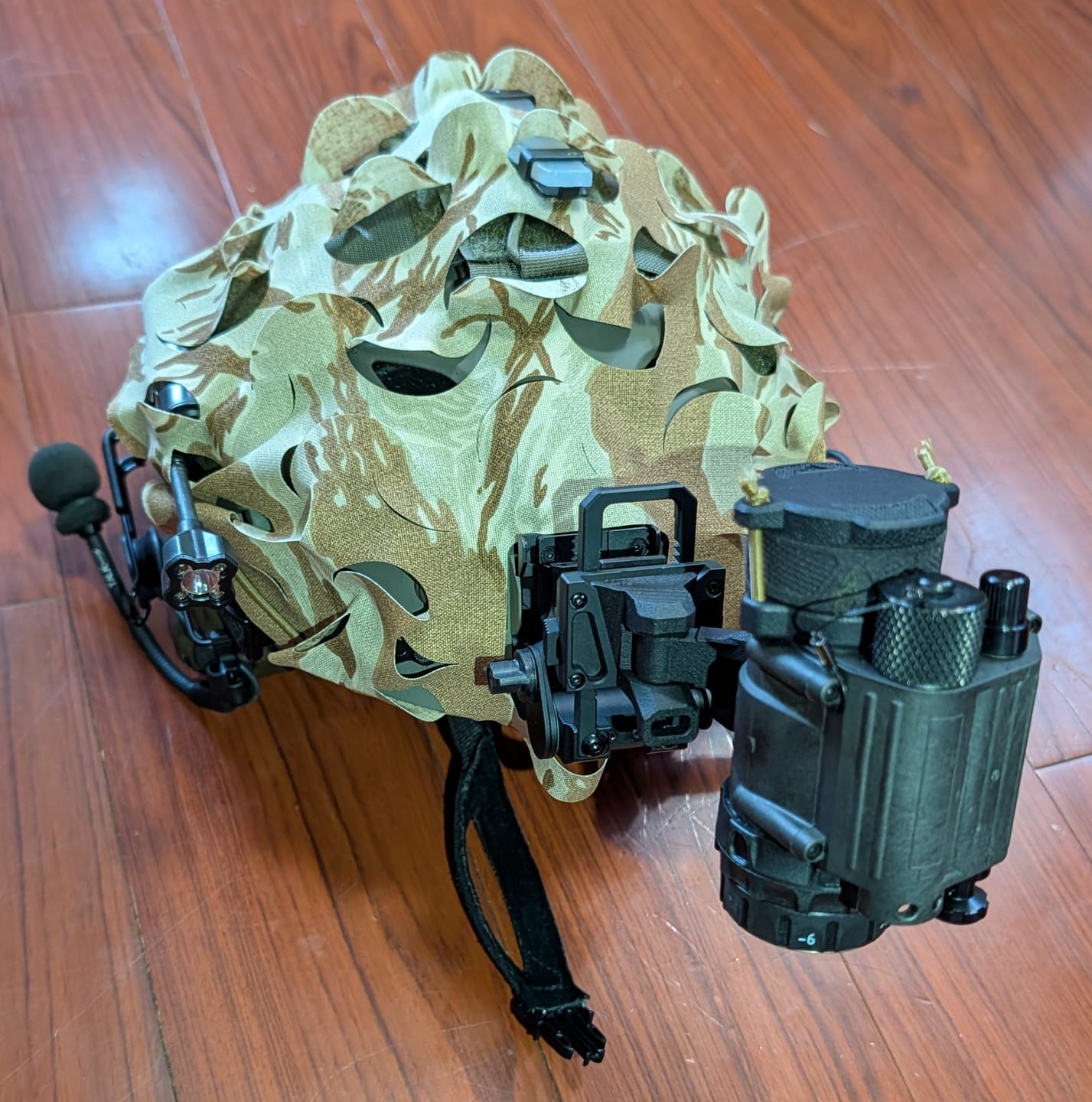 Customer photo review of HelmetScrim™ 2.0 | Camo Netting for Helmet