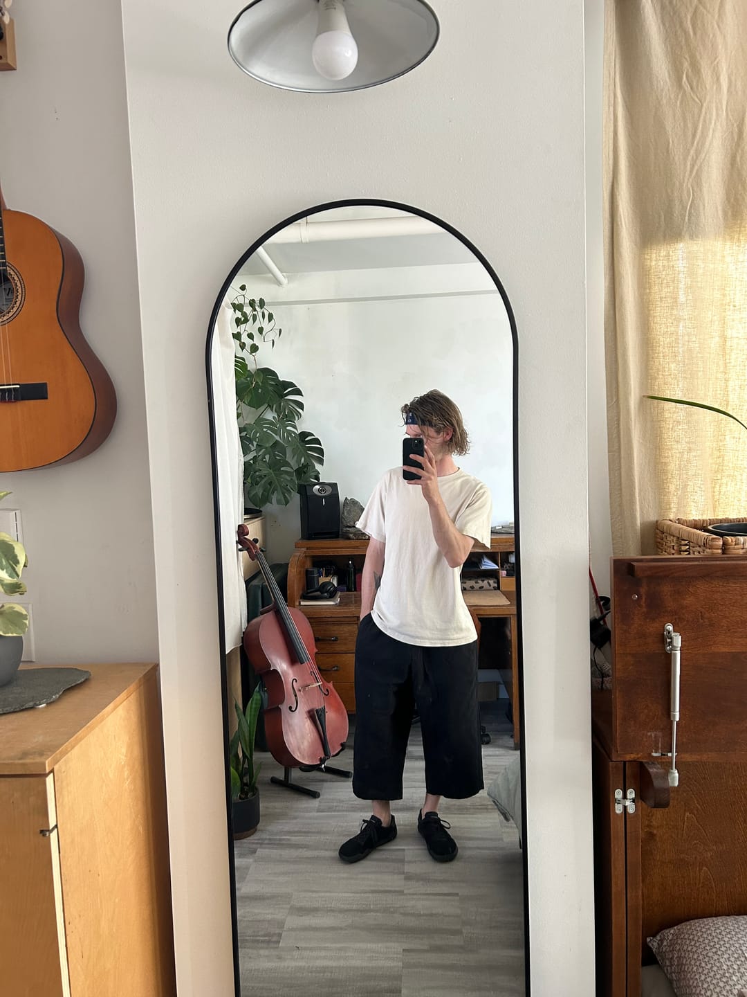 Customer photo review of Sekino Wide Cropped Pants 2.0