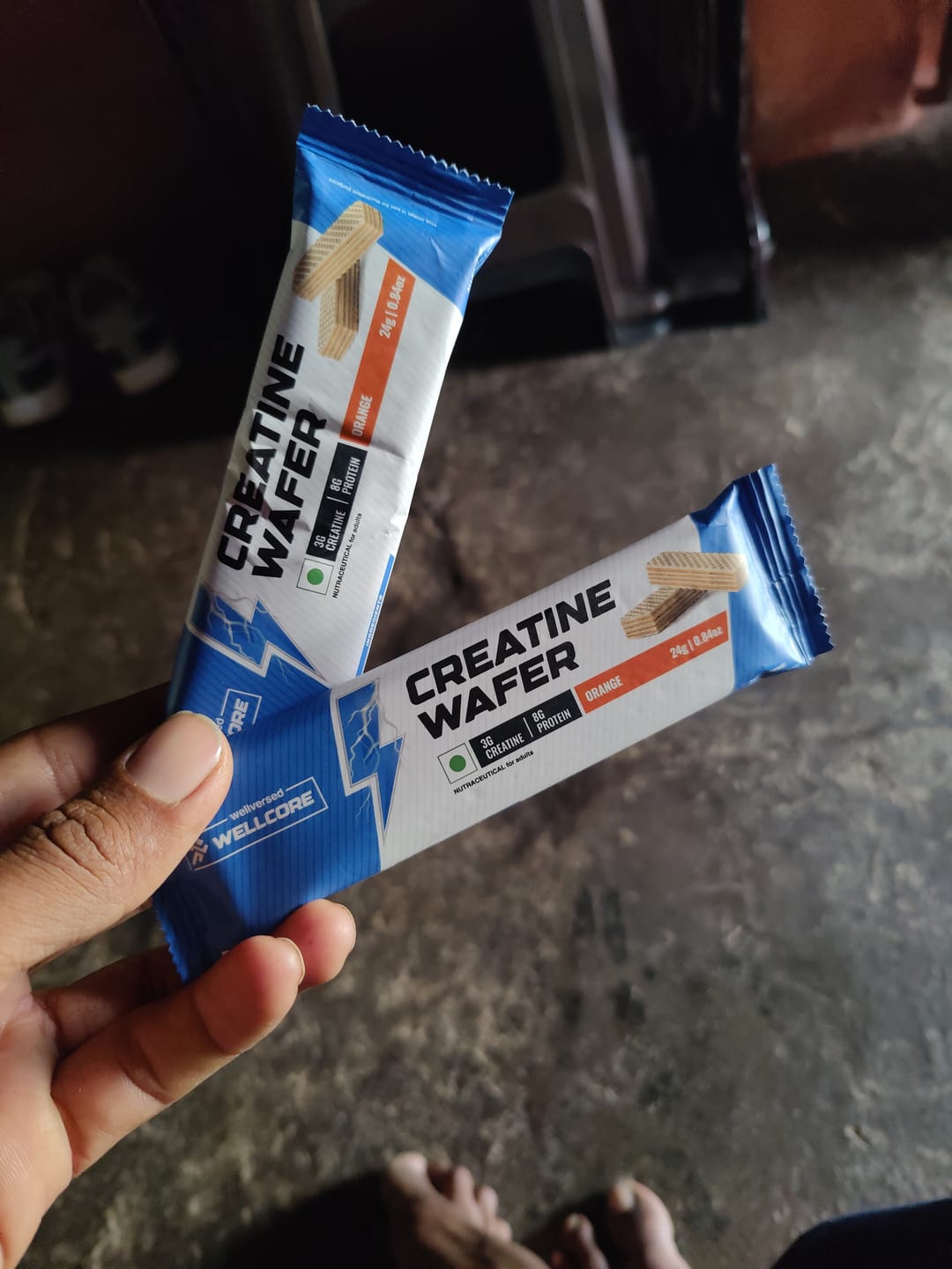 Customer photo review of Wellcore - Pure Micronised Creatine Monohydrate | Watermelon Wave (122g, 33 servings)