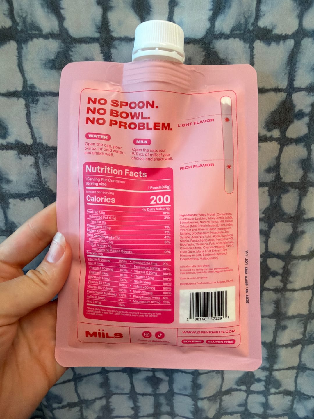Customer photo review of STRAWBERRY BANANA