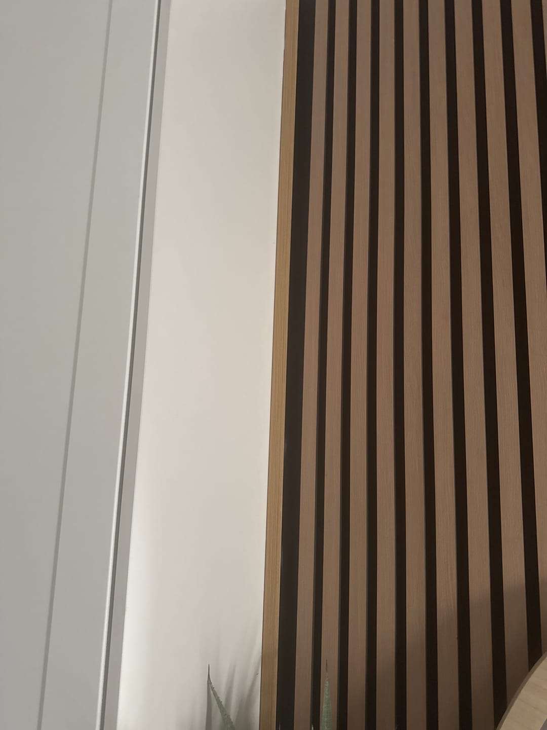 Customer photo review of Acoustic Wall Panel End Trim (Multiple Colours)