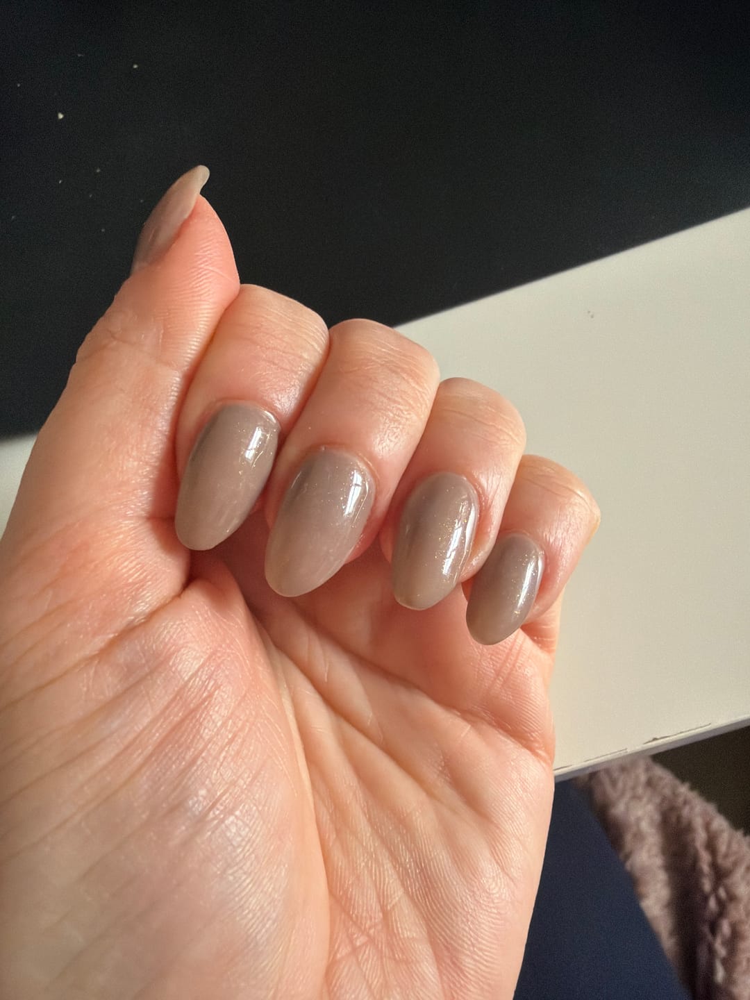 Customer photo review of Semilac Top Coat Wet Look - Super Shiny UV Gel Polish