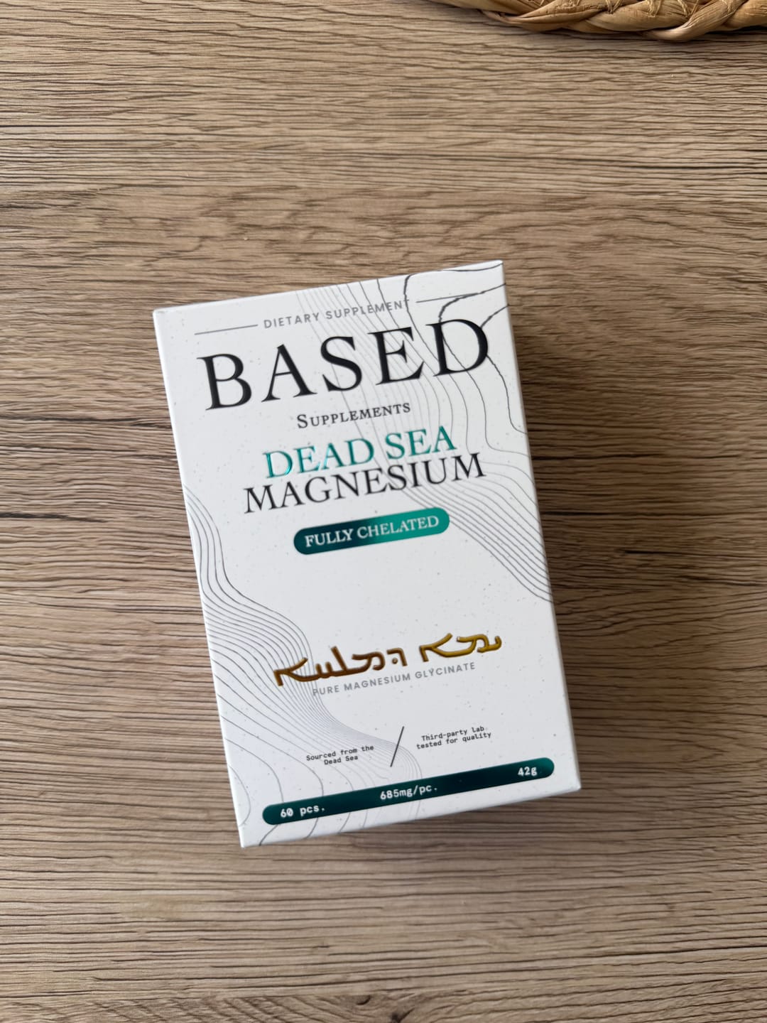 Customer photo review of Dead Sea Magnesium Glycinate