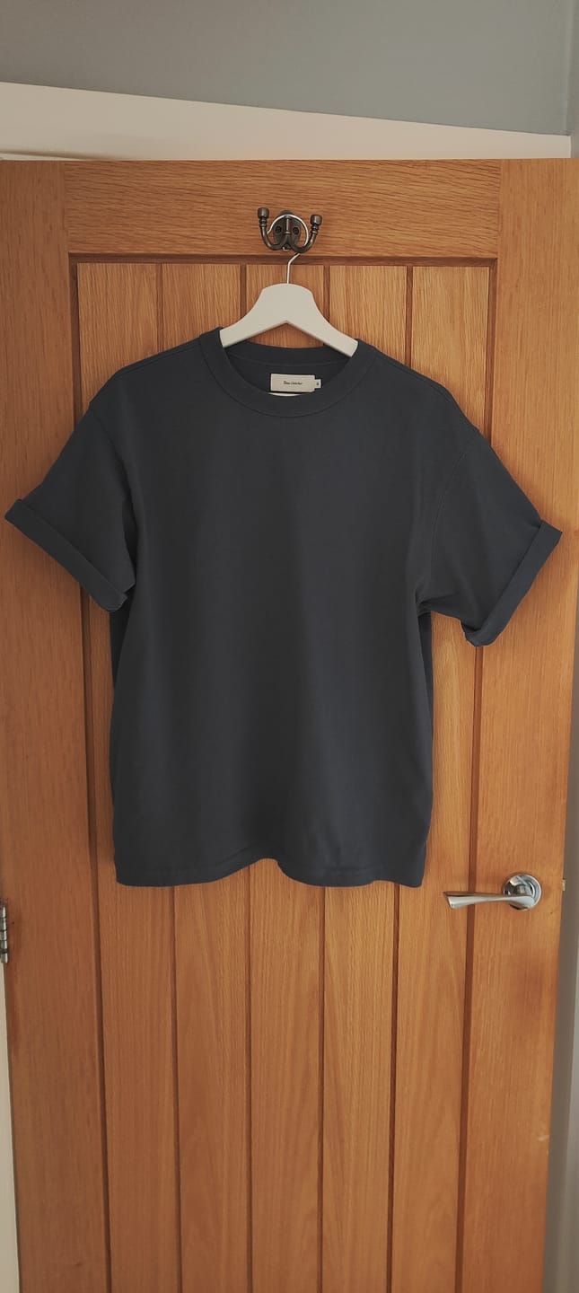 Customer photo review of 1900s Heavyweight Cotton Jersey Boxy T-Shirt