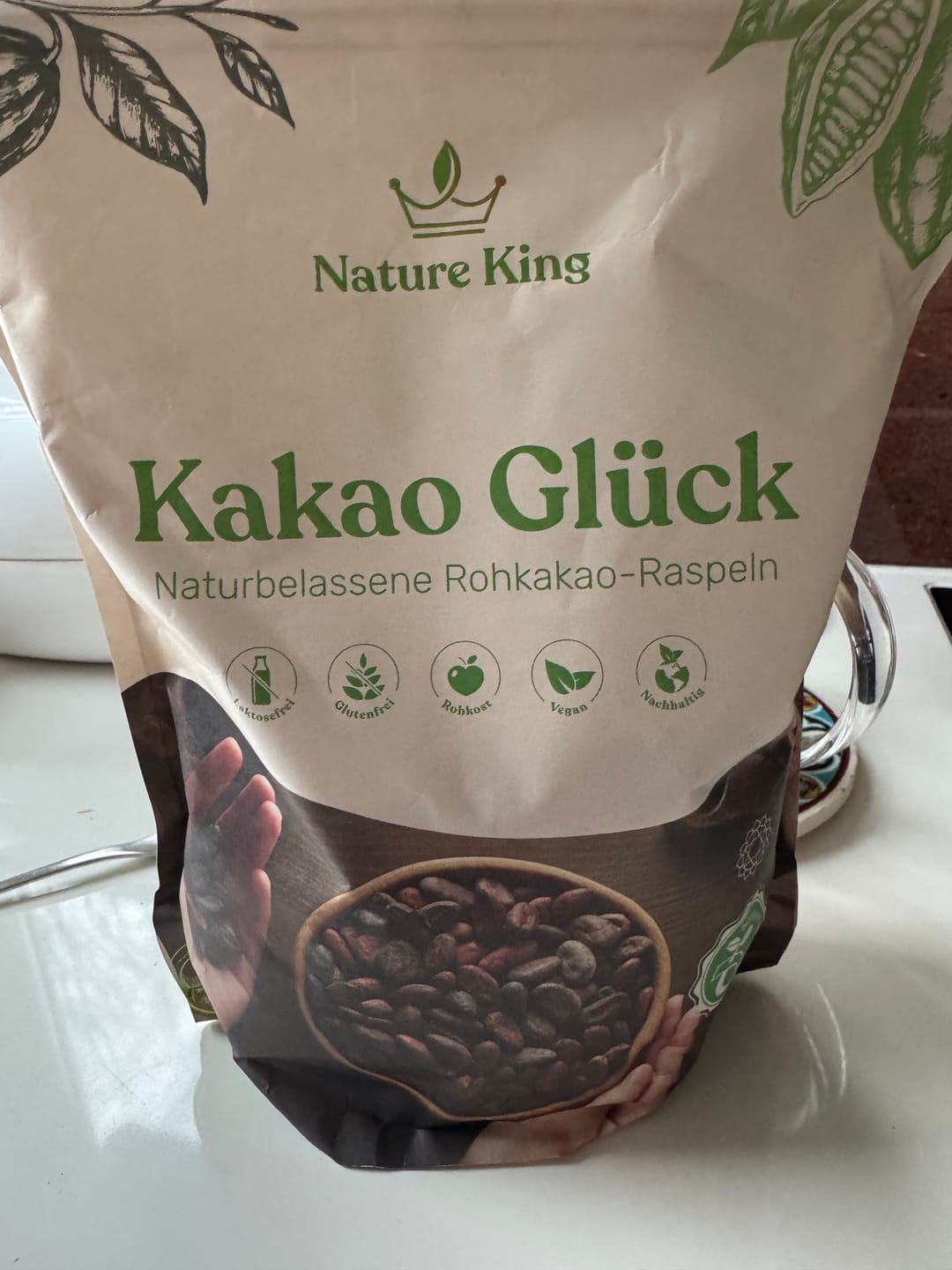Customer photo review of Bio Kakao Glück 1 kg (100% Bio Roh Kakao)