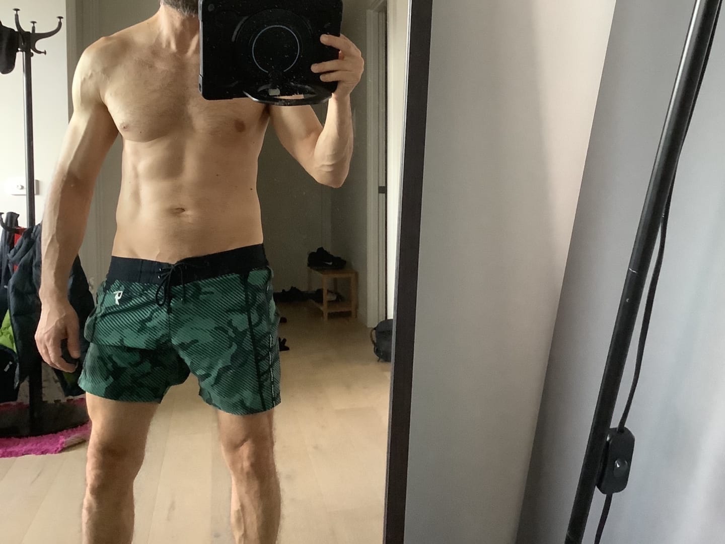 Customer photo review of Striped Green Camo - 5"