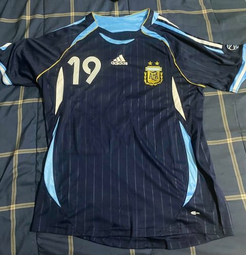 Customer photo review of MESSI #19, Argentina Visitante 2006