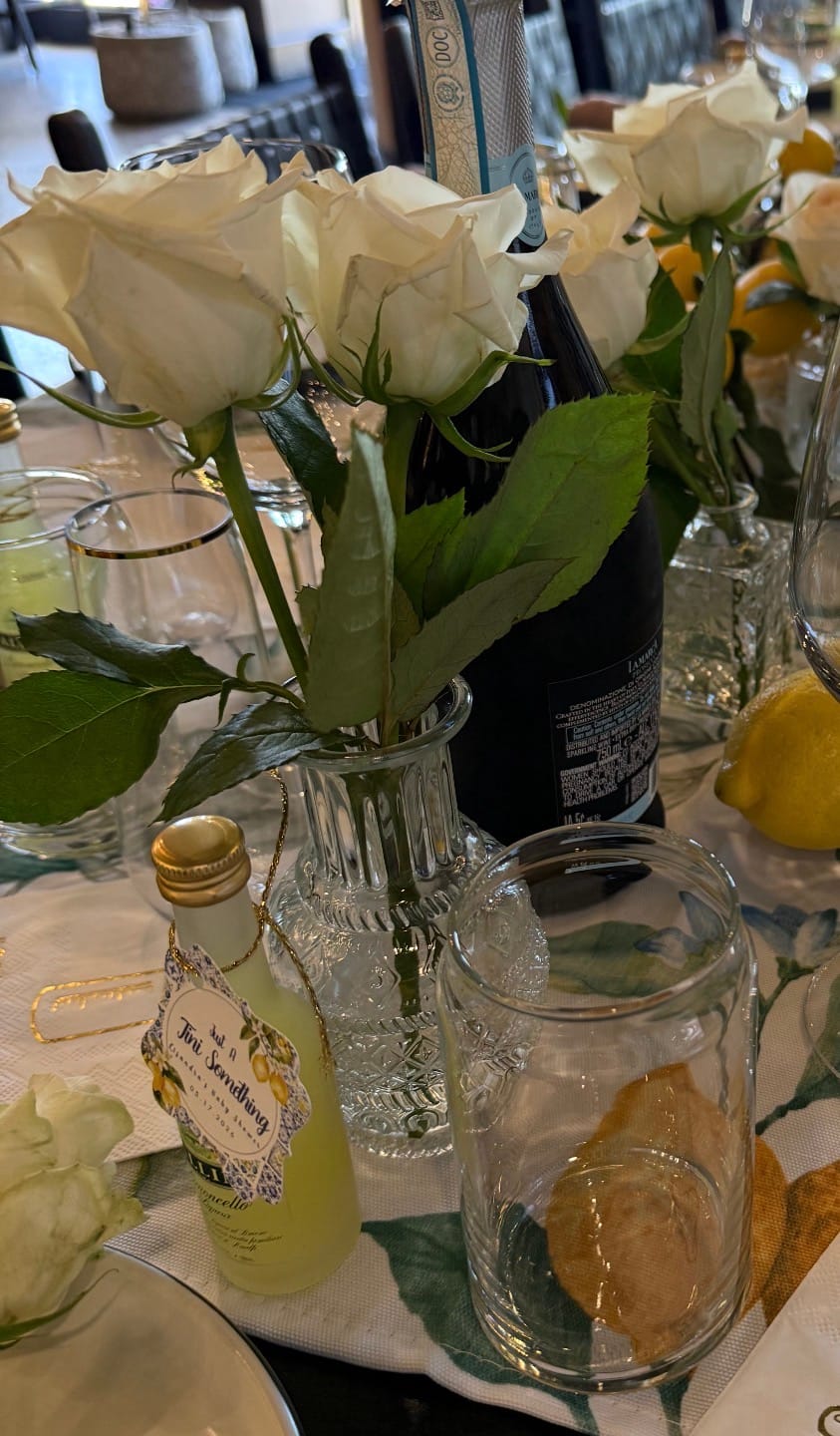 Customer photo review of Pallini Limoncello Flavored Liqueur Mini Shots (12 Of 50ML)