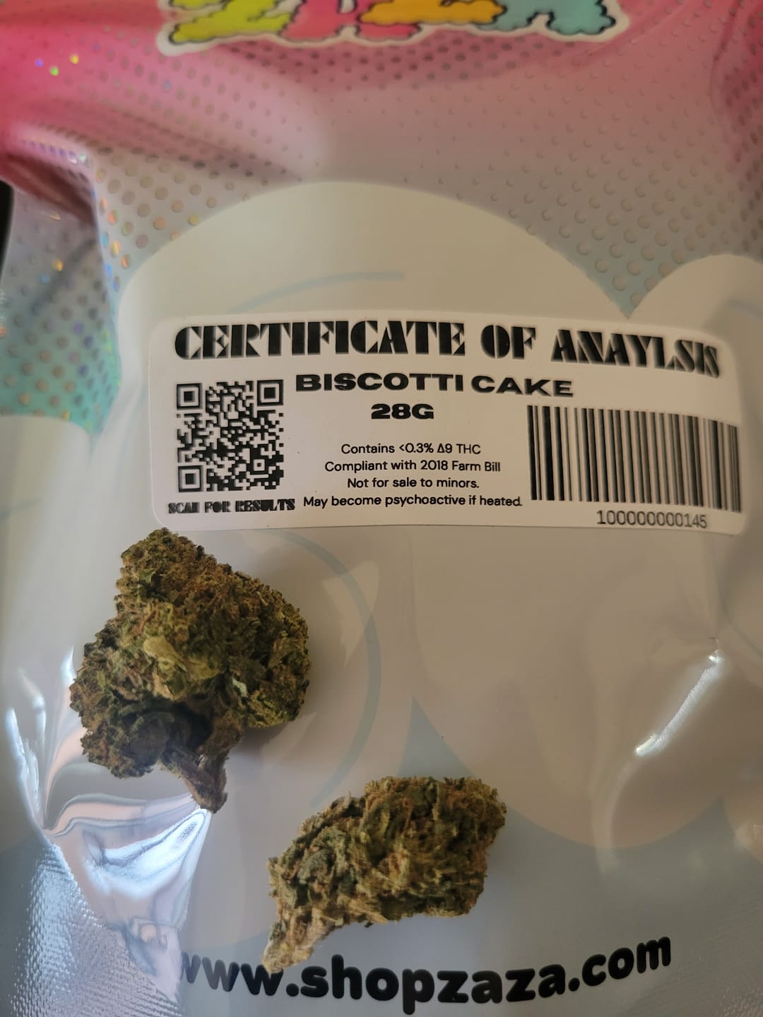Customer photo review of Biscotti Cake - 28 Grams - Hybrid