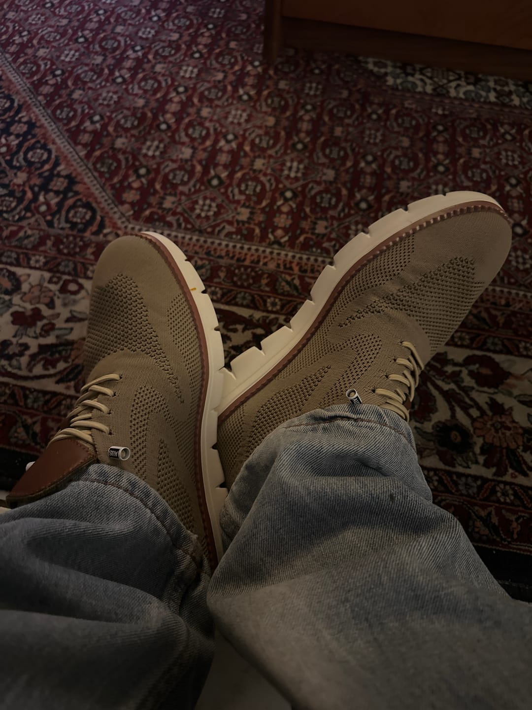 Customer photo review of Ultra Comfy - Shoes