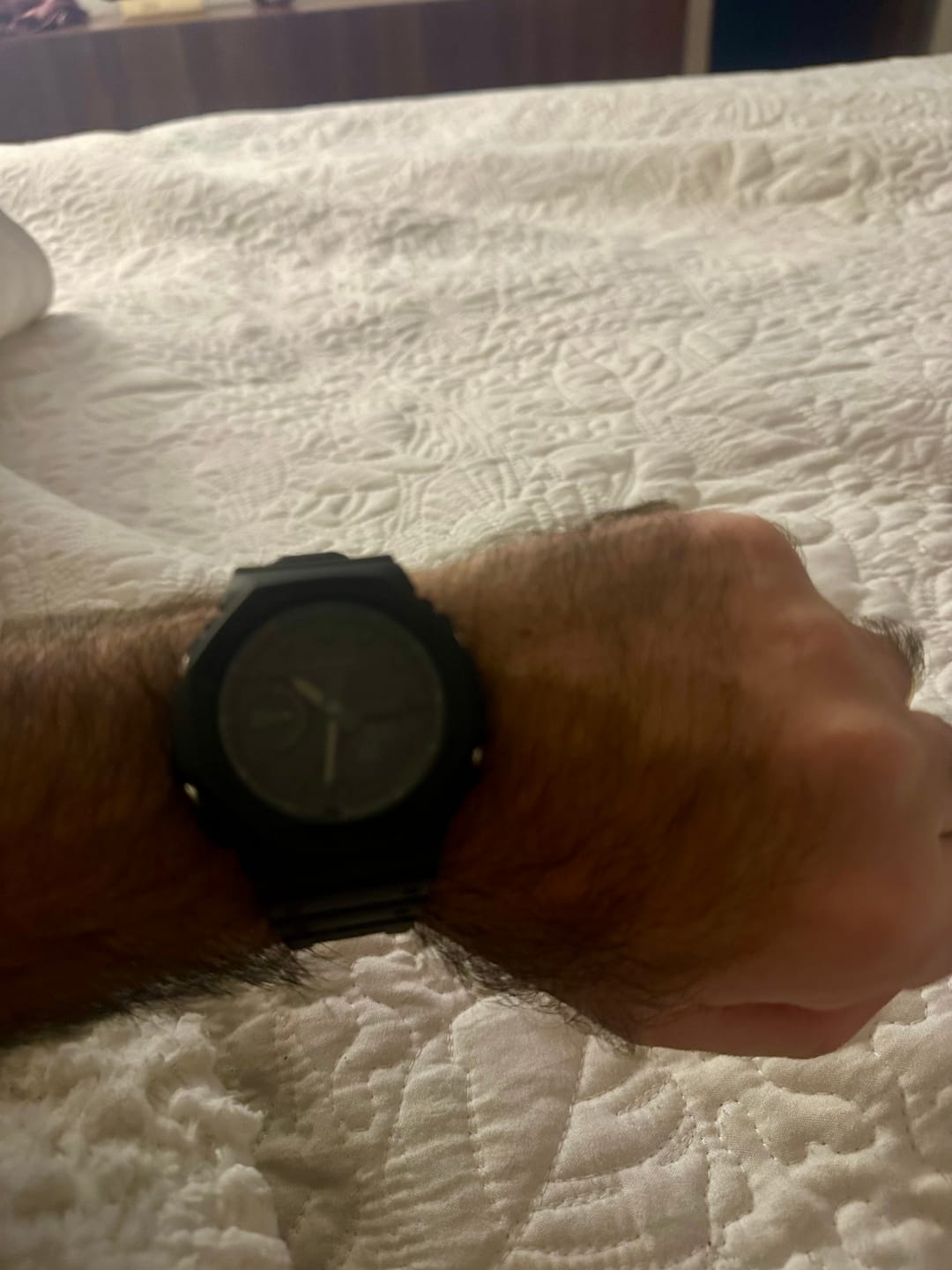Customer photo review of Reloj Casio G-Shock Royal Oak "Casioak" GA-2100-1A1 Carbon Core Negro