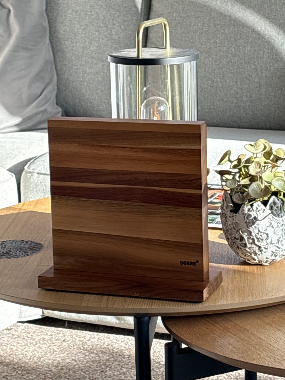 Customer photo review of Dorre Kaya Knivställ Magnet 22 x 22 cm akacia
