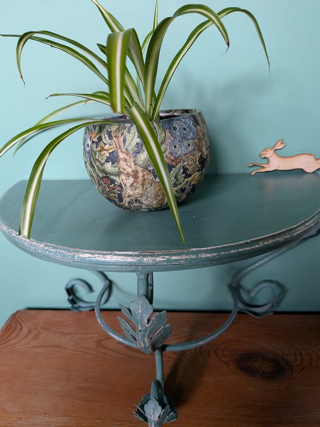 Customer photo review of Large Semi-Polished Natural Coconut Shell Bowl 400ml