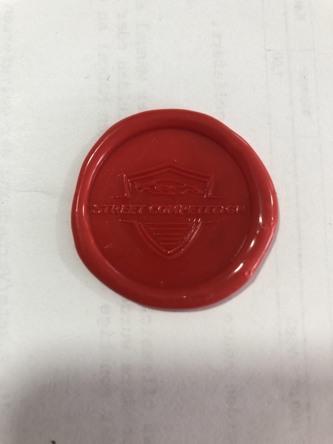 Customer photo review of Siegelstempel mit eigenem Logo