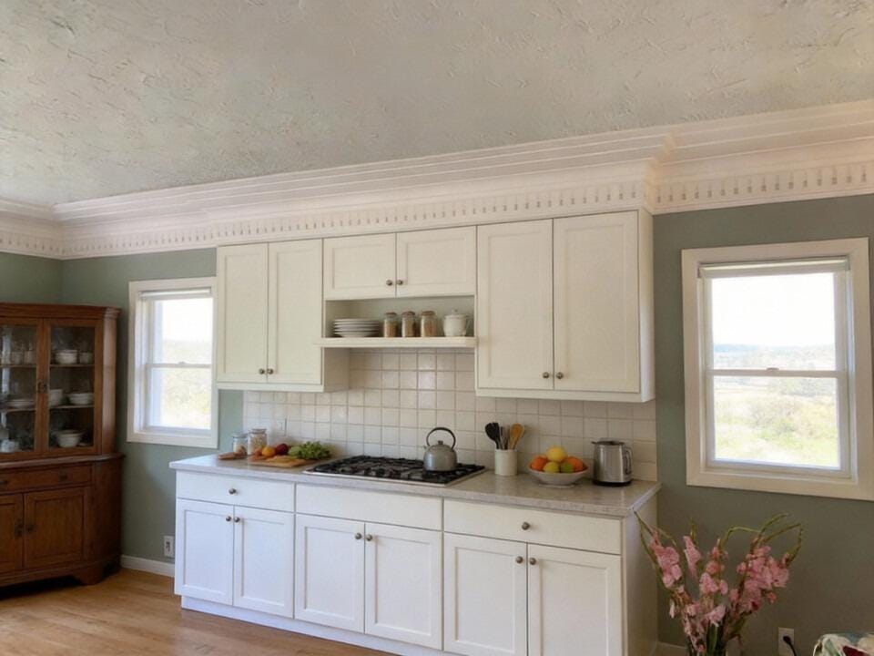 Customer photo review of Smart Motorized Light Filtering Sheer Roller Shades Translucent Vision